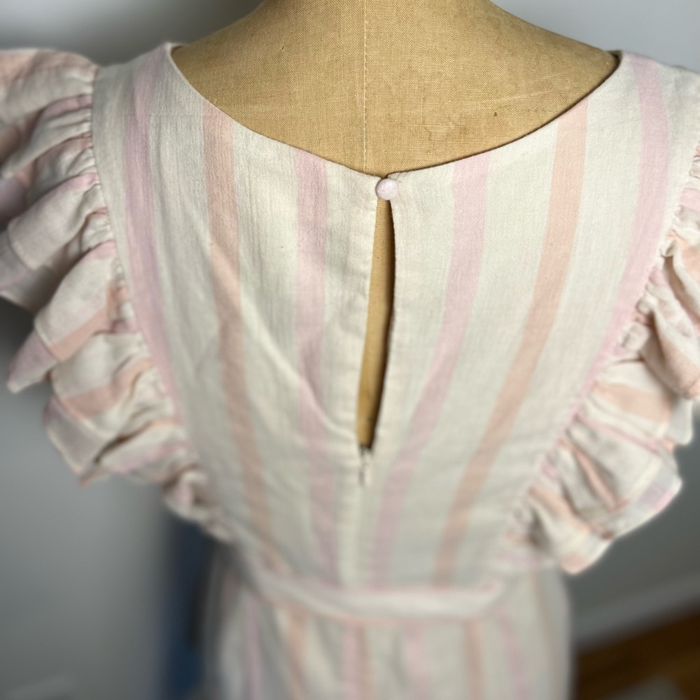 Storia “Vici Chelsea ruffle dress” medium with belt - Picture 7 of 9